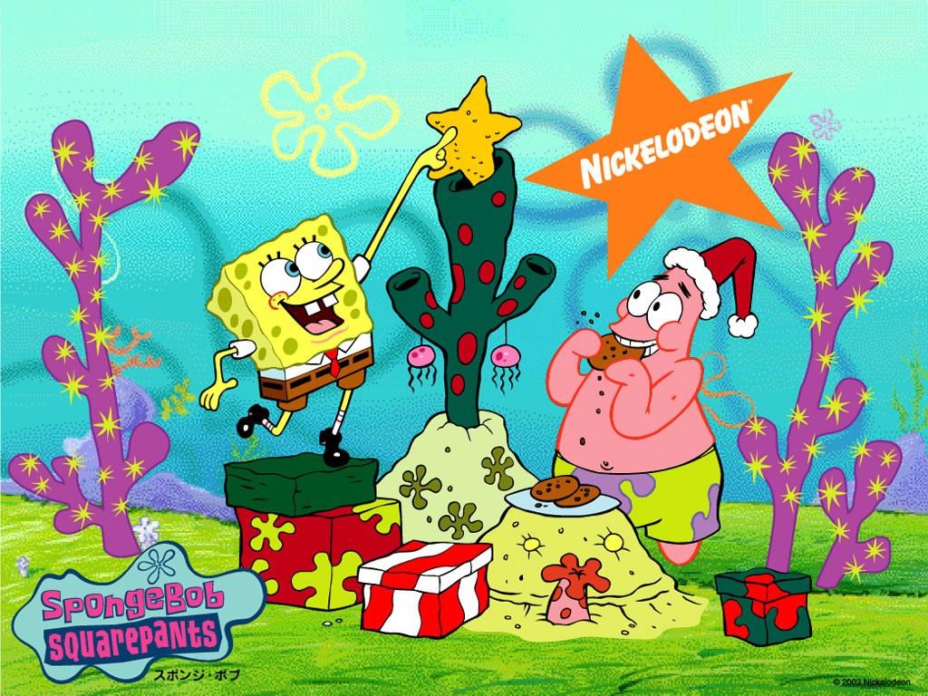 سبونج بوب Christmas-SpongeBob-spongebob-squarepants-73227_1024_768