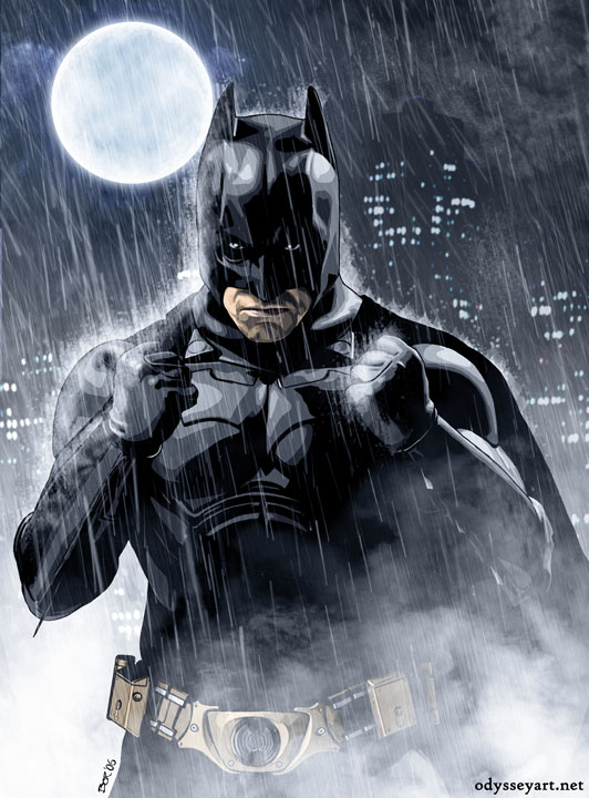 The Dark Knight Fan Art Rainy-Knight-batman-546277_532_720