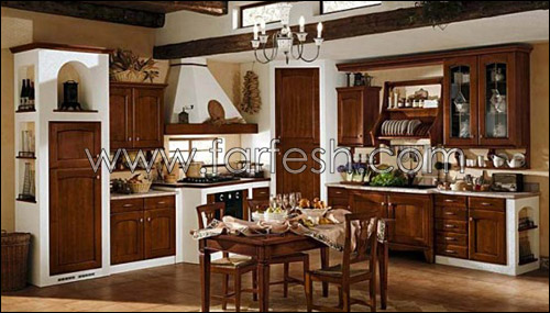 أقدم المطابخ بلمسات عصريّة Kitchens5