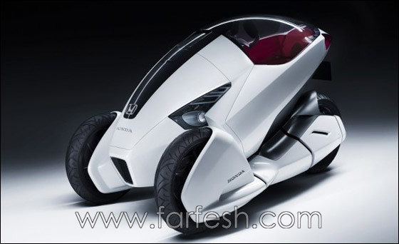 هوندا الصغيرة ذات الـ 3 إطارات أفضل وسيلة للتنقّل!! Honda8