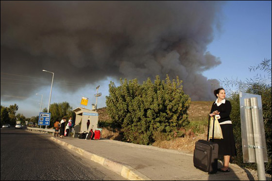 كارثة الكرمل:نتنياهو يعلن الحداد الوطني على عشرات ضحايا كارثة الكرمل  Haifa_1