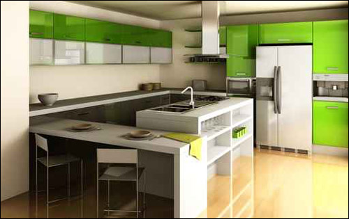 اللون الأخضر في ديكور منزلك!!  Decor_Green18