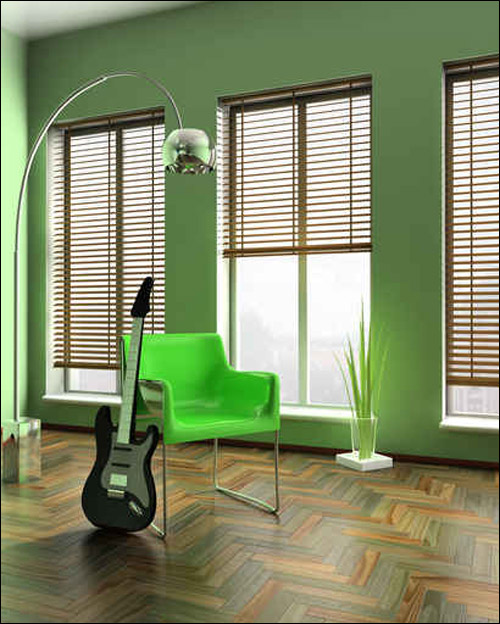 اللون الأخضر في ديكور منزلك!!  Decor_Green4