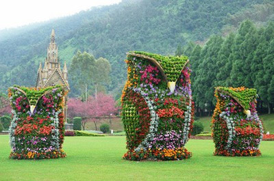 بالصور: اجمل المناظر الطبيعية مصنوعة من الاشجار Topiary_08