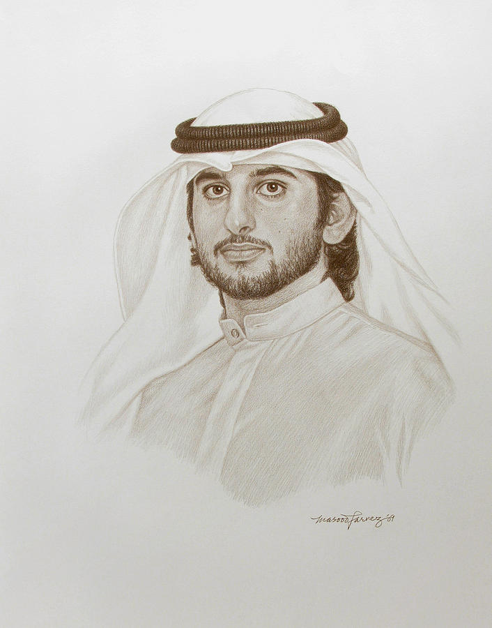 Galería de Dibujos de la Familia Al-Maktoum Sheikh-ahmed-bin-mohammed-al-maktoum-masood-parvez