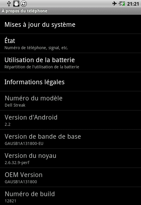 Base bande, Noyau, OEM !!! Ca veut dire quoi? Dell-streak-sceen-0