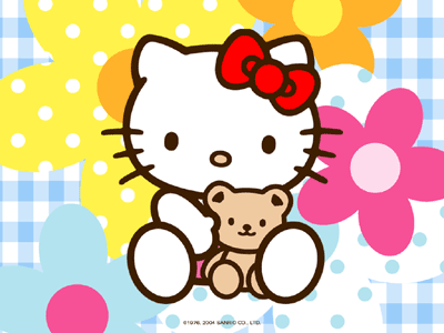 [PRODUITS DERIVES] Hello Kitty fête ses 35 ans ! Hello-kitty-and-bear_v3c
