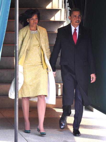 Michelle Obama estuvo vestida por una diseñadora de origen cubano en la investidura 2009-01-20-original