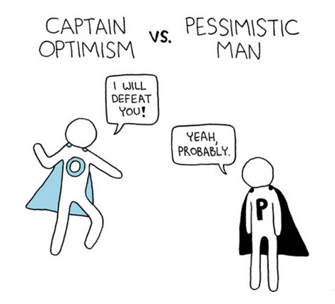 Trollage : Comic Strips Captain-optimist-vs-pessimist-man_pvn