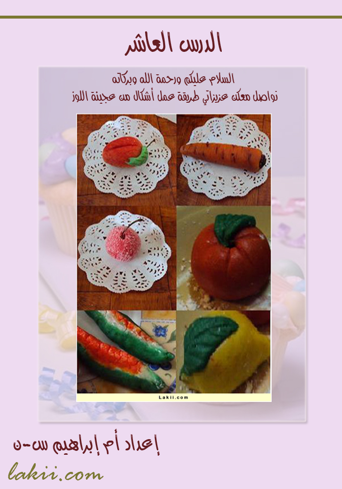 دروس فى فن تزيين الكيك والتورتة والجاتوة , دوره كامله لتزين الكيك Hanan_caked10_1