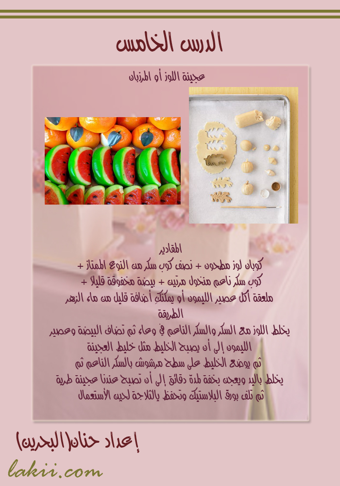 دروس فى فن تزيين الكيك والتورتة والجاتوة , دوره كامله لتزين الكيك Hanan_caked5_10