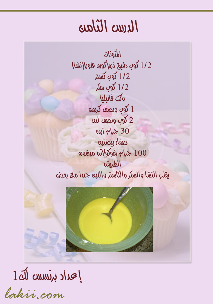 دروس فى فن تزيين الكيك والتورتة والجاتوة , دوره كامله لتزين الكيك Hanan_caked8_2