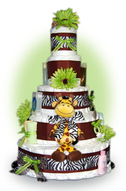 تغليف هدايا المولود الجديدDiaper cake Art_5-tile-large