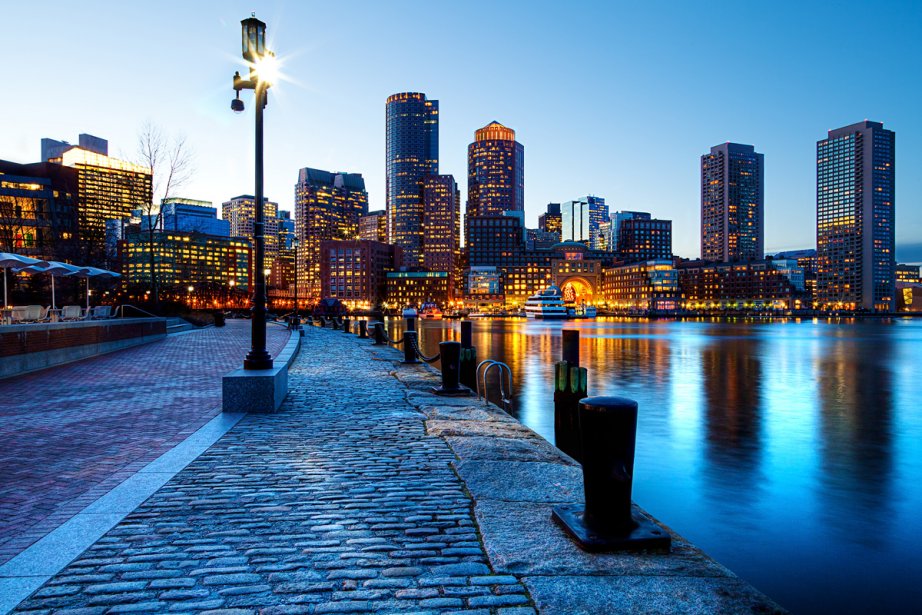 Vos plus belles photos - Page 8 605092-port-boston-tombee-nuit-bel