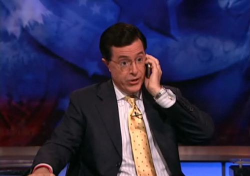 Stephen Colbert Wants iPhone 3G, Can't Use Current iPhone 003119-colbert1_500