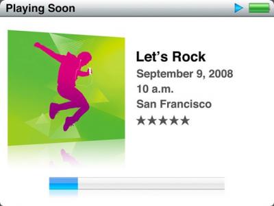 Apple Event Confirmed for September 9th: 'Let's Rock' 124507-apple-event-9th_400