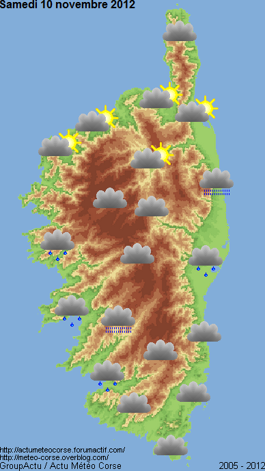 Observations météo 10 / 11 / 2012 Obs_Corse_10112012_yqy0