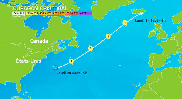 L'ouragan Cristobal se dirige vers l'Islande  20140828-155149-METEO-Paris-REPORTER_WEB-155449_g