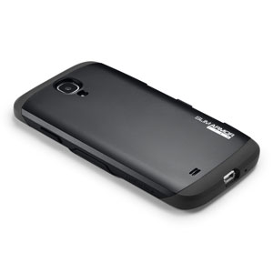 [NOUVEAUTE MOBILFUN.FR] Housse Samsung Galaxy S4 Spigen Slim Armor View - Noire 2b