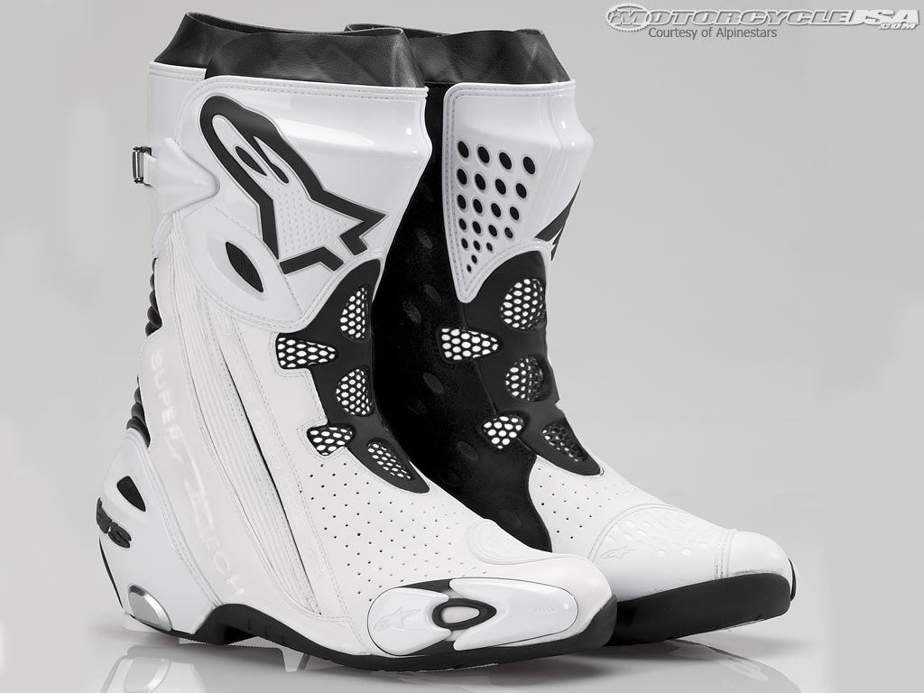 Botte racing , Qu'elles sont vos bottes?? - Page 3 SUPERTECH-R-WHT