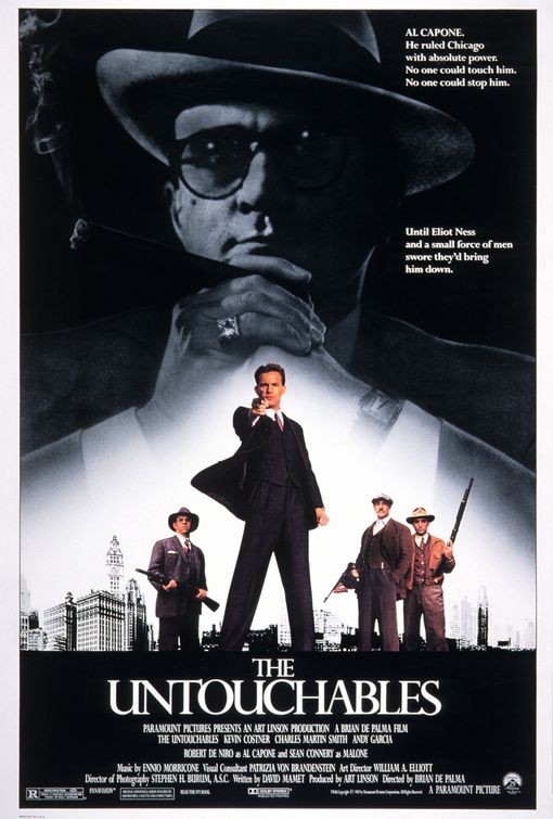 The Untouchables - Gli intoccabili (1987) di Brian De Palma (ALLCINEMA)  La-locandina-di-gli-intoccabili-122271