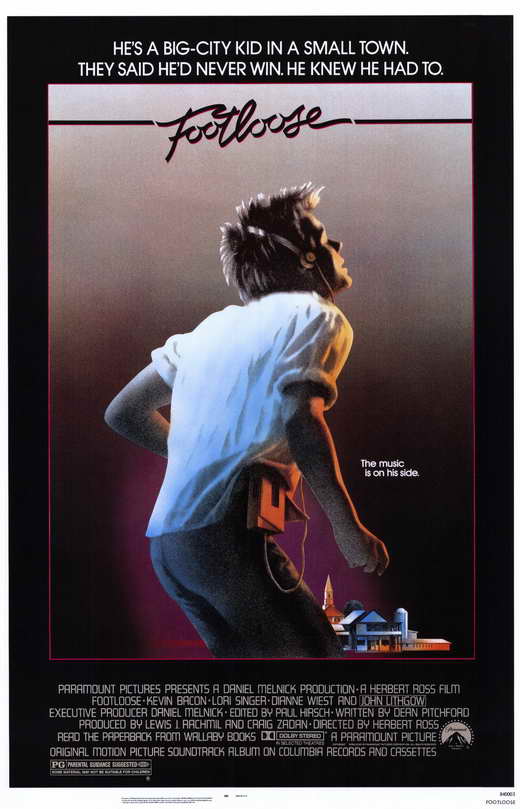 Conheço pelo menos uns 3 filmes que tem essa música... Footloose-movie-poster-1984-1020199626