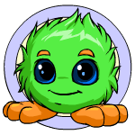 Neopets Jubjub_green_baby