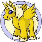 Neopets Uni_yellow_baby