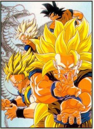 goku vs superman(japon vs estados unidos) Goku-evoluciones