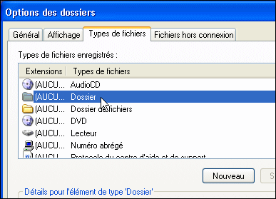 Ouvrir les dossiers en mode Explorateur - Windows XP 1477-1