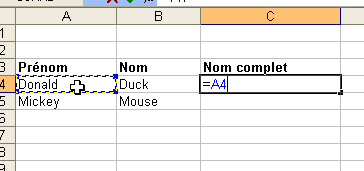 Concatner plusieurs cellules - Excel 1675-2