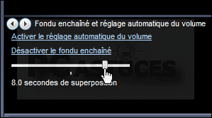 Supprimer les blancs entre les morceaux - Lecteur Windows Me 2142-4