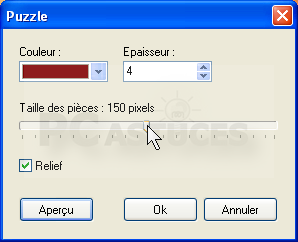 [ Tuto trouver sur la toile ] Ajouter un effet Puzzle à une photo - PhotoFiltre 2358-5