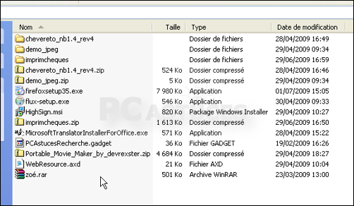 ajuster la taille des colonnes dans l explorateur windows xp 2585-3