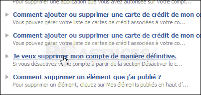 Comment supprimer totalement son compte Facebook. 2818-4