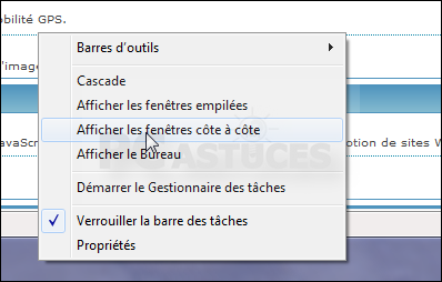 Afficher toutes les fenêtres à l'écran - Windows 7 2825-2