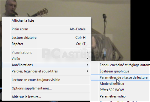 Avancer image par image avec le Lecteur Windows Media. 2920-2