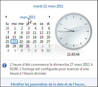 Le calendrier 3106-2