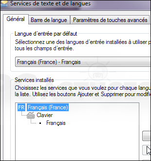 Ne plus afficher la barre de langues - Windows 7 3595-3