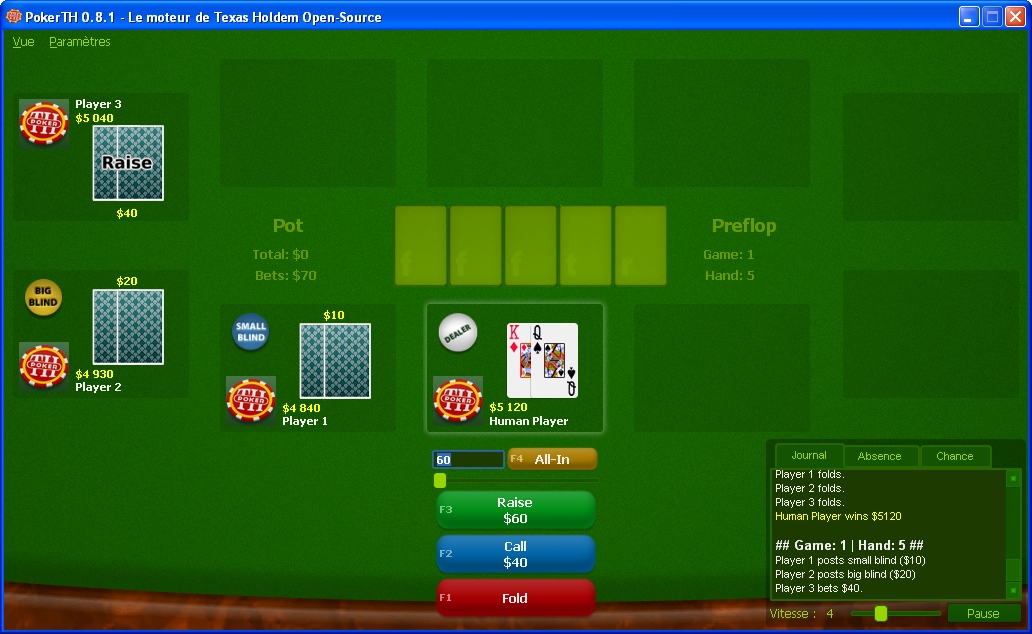 Jeux : PokerTH 0.9.2 Pokerth