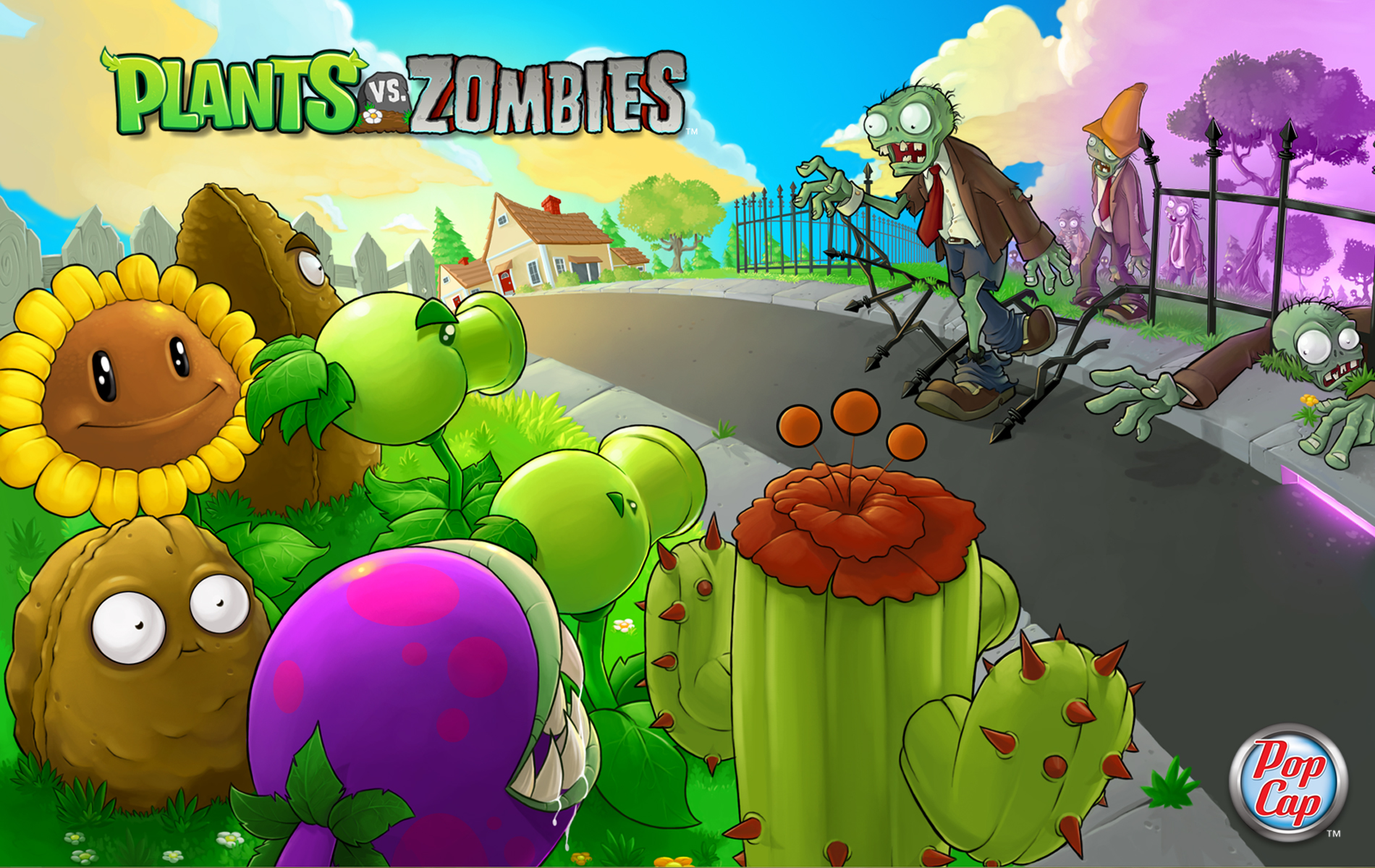 plant vs zombies full free + trainer PvZStreet_1900x1200