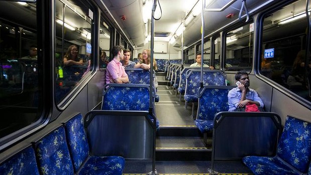 Whatever the OZschwitz statists touch, turns to shit: Late-night bus service a flop 1408439287985.jpg-620x349