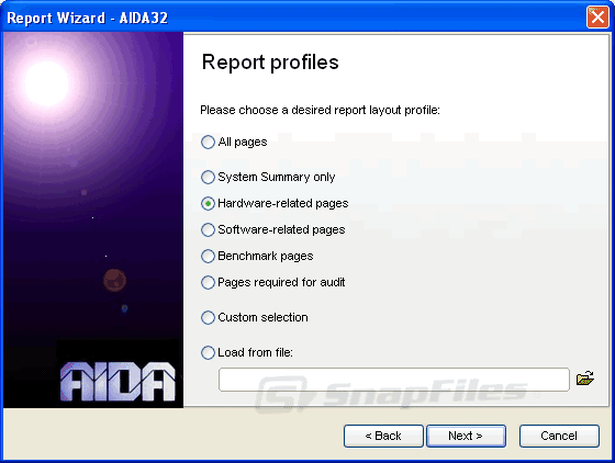 AIDA32 - system information tool Aida323