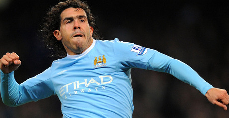 تيفيز يريد البقاء لفترة طويلة مع مانشستر سيتي  Carlos-Tevez-celebrates-Manchester-City-v-Ars_2392510