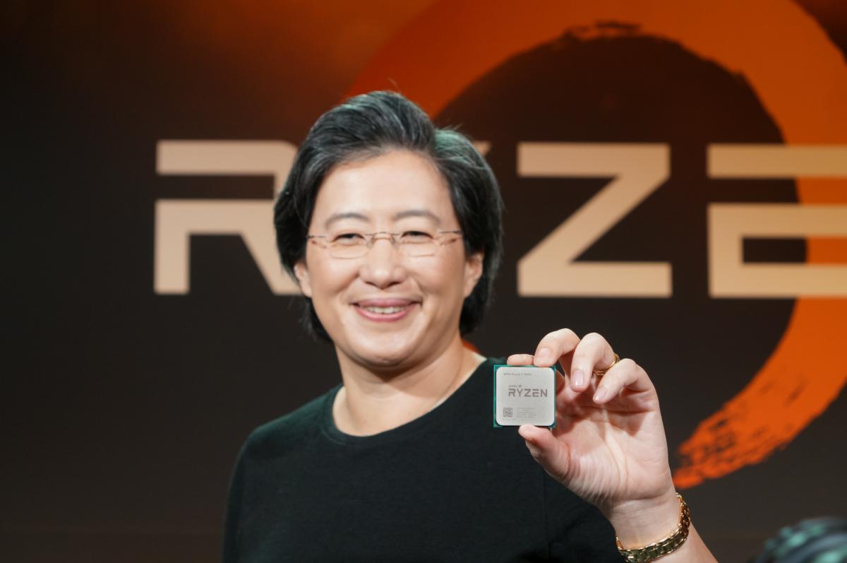 AMD's Ryzen launches March 2, outperforming Intel's Core i7 at a fraction of the price Amd-lisa-su-holding-ryzen-100709917-large