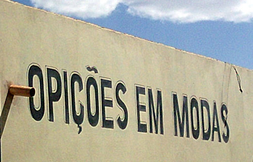 :: PLACAS :: Opicoesemmodas