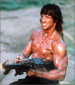 Plinking sur cadavre de... Rambo