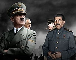 وثائقي مميز و حديث عن الحرب السوفيتية-الالمانية في الحرب العالمية الثانية Hitler-stalin-roosevelt-churchill