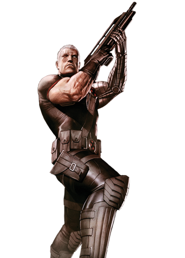 Rogue, der Infanterist Cable_Marvel_XP