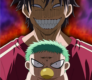 BEELZEBUB !!! Tatsumi_Oga_y_Beelzebub_IV_intentando_sonreir